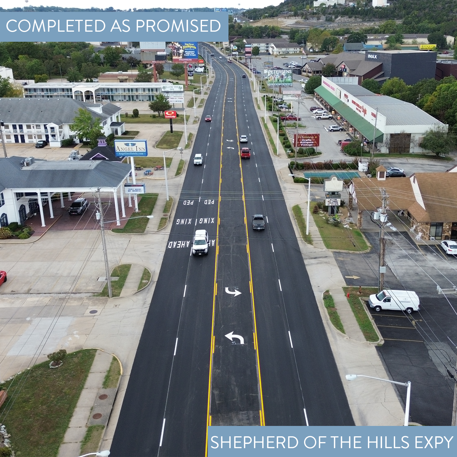 Shepherd of the Hills Expy