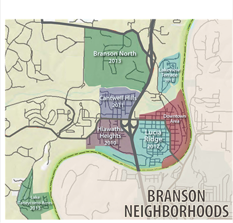 City of Branson Neighborhoods