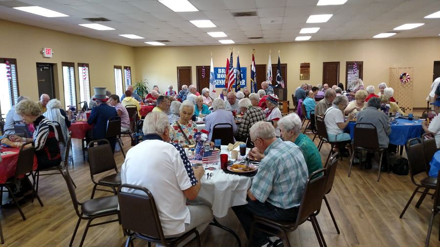 Community Center lunch 